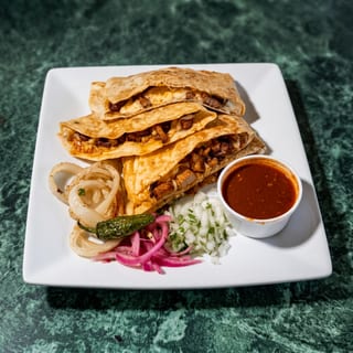 Adobada Quesadilla (Marinated Pork)