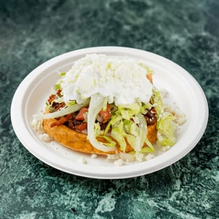 Carnitas Sopes (Thick Corn Cakes)